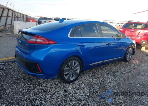 2017 Hyundai Ioniq Hybrid Limited z USA, uszkodzony, nr VIN KMHC85LC3HU029713